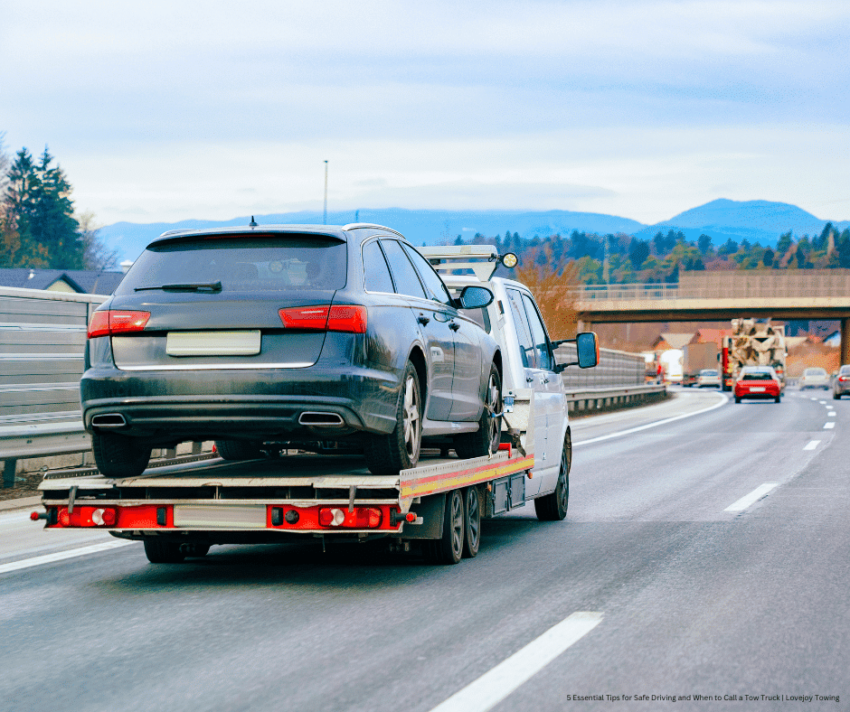 5 Essential Tips for Safe Driving and When to Call a Tow Truck Lovejoy Towing